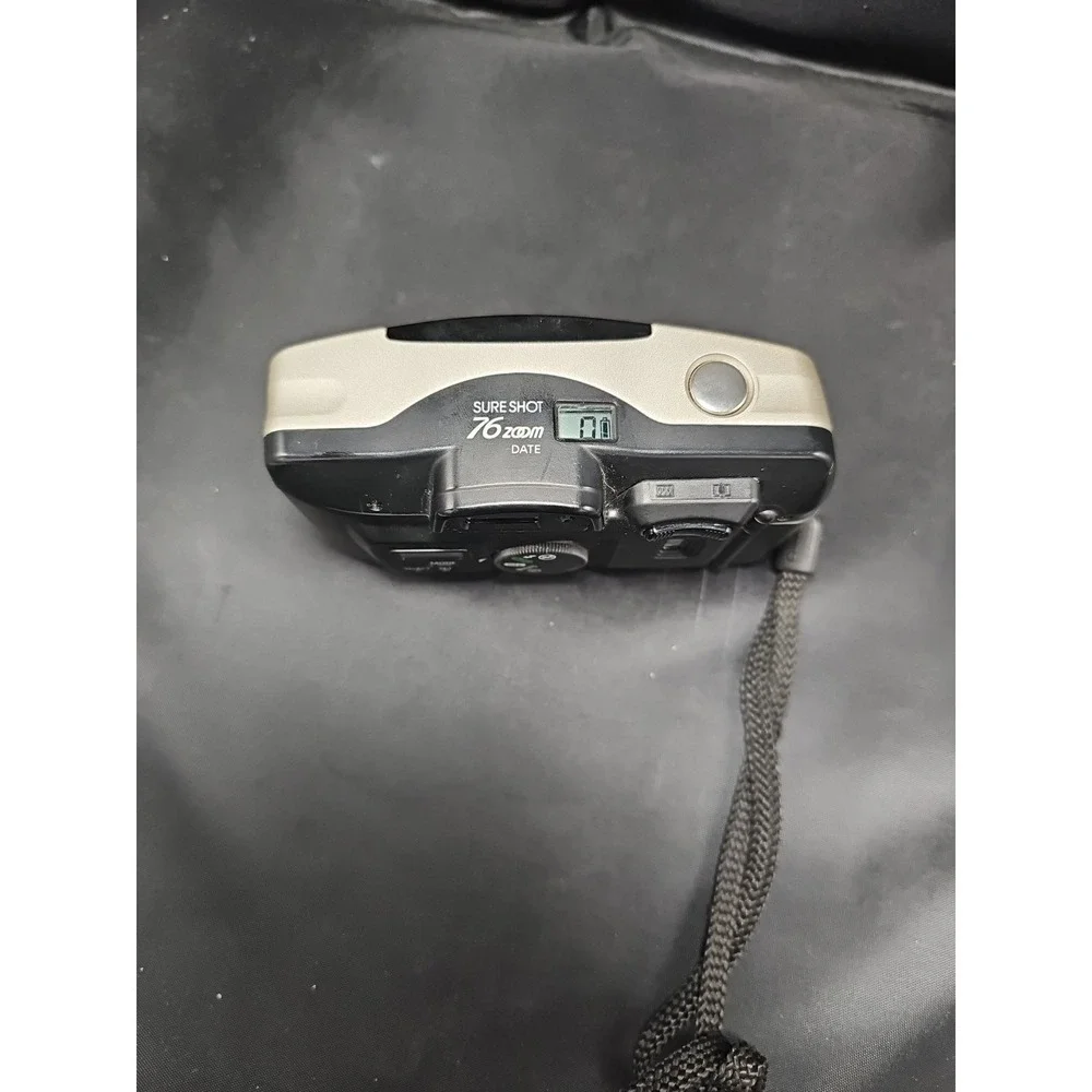 Canon Sure Shot Prima 76 Zoom 35mm Film Camera Works!